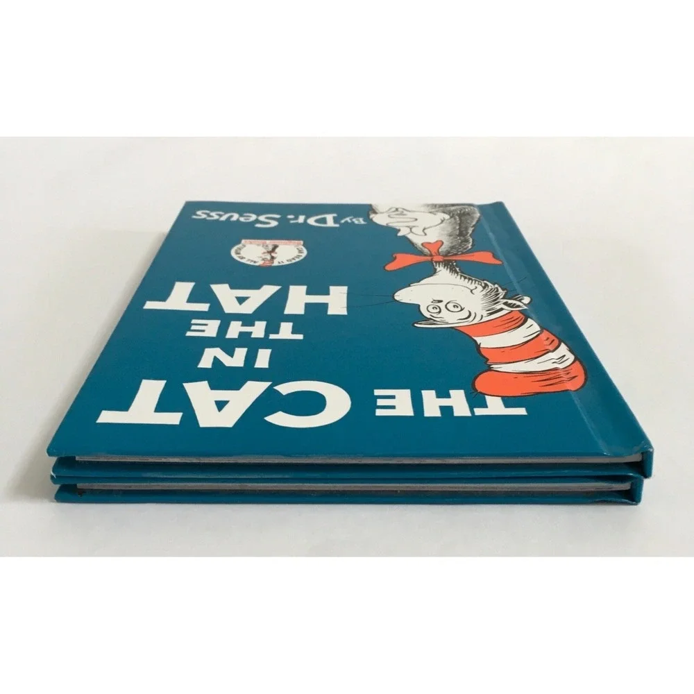 The Cat in the Hat AND The Cat in the Hat Comes Back LOT of 2 Dr. Seuss Books